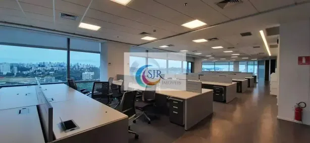 Sala Comercial para alugar, 1473m² no Vila Gertrudes, São Paulo