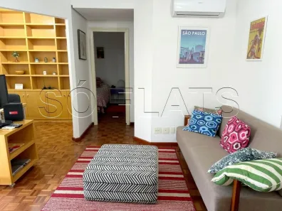Apartamento com 1 Quarto para alugar, 45m² no Consolação, São Paulo