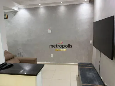 Apartamento com 2 Quartos à venda, 52m² no Jardim Santo Antônio, Santo André