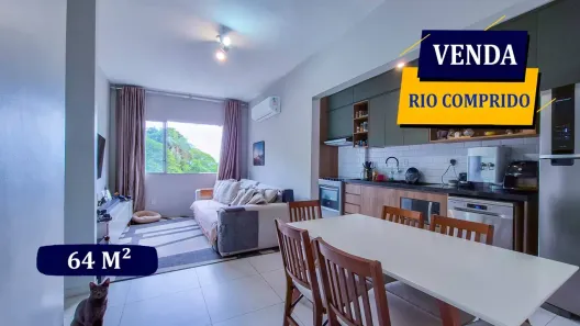 Apartamento com 2 Quartos à venda, 64m² no Rio Comprido, Rio de Janeiro