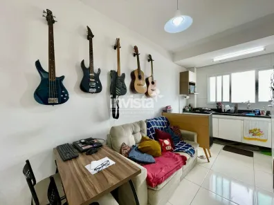 Apartamento com 1 Quarto à venda, 38m² no Macuco, Santos