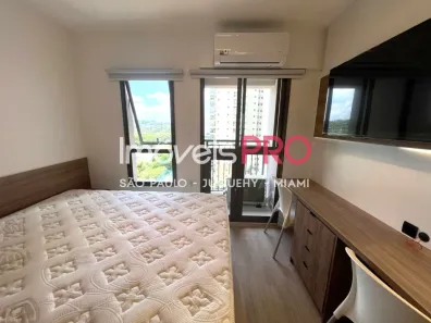 Apartamento com 1 Quarto para alugar, 26m² no Brooklin Paulista, São Paulo