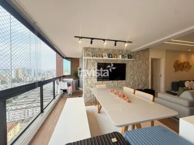 Apartamento com 3 Quartos à venda, 120m² no Aparecida, Santos