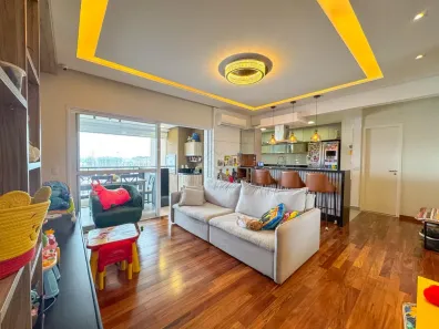 Apartamento com 3 Quartos para alugar, 116m² no Baeta Neves, São Bernardo do Campo