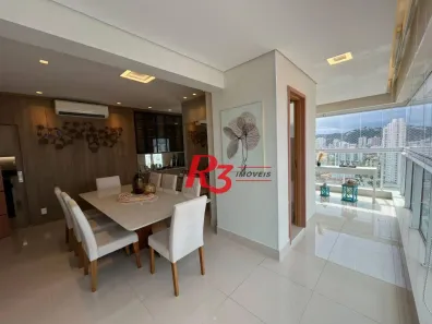 Apartamento com 3 Quartos para alugar, 170m² no Boqueirão, Santos