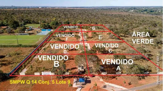 Lote/Terreno à venda, 2500m² no Park Way, Brasília