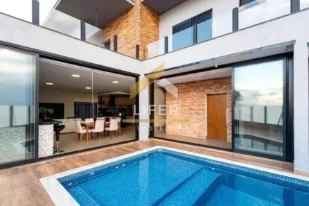 Casa de Condomínio com 4 Quartos à venda, 280m² no Parque Brasil 500, Paulínia