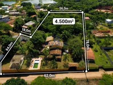 Fazenda/Sítio com 4 Quartos à venda, 4500m² no Pólo de Apoio, Camaçari