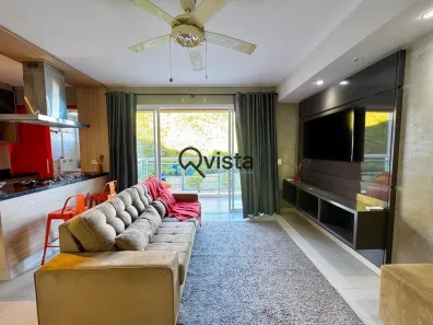 Apartamento com 2 Quartos para alugar, 80m² no Mar e Céu, Guarujá