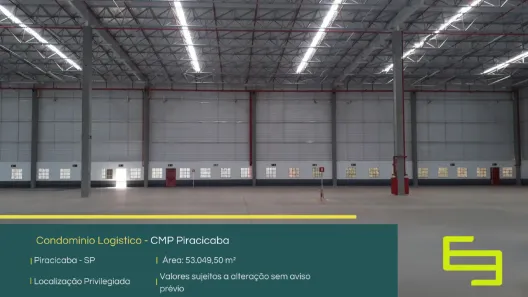 Galpão/Depósito/Armazém para alugar, 53050m² no Conceição, Piracicaba