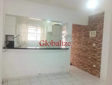 Apartamento com 1 Quarto para alugar, 33m² no Aparecida, Santos