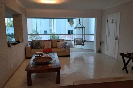 Apartamento com 3 Quartos para alugar, 190m² no Campo Belo, São Paulo