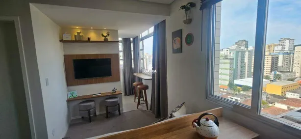 Apartamento com 2 Quartos à venda, 51m² no Centro, São Vicente