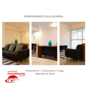 Apartamento com 1 Quarto à venda, 60m² no Vila Olímpia, São Paulo