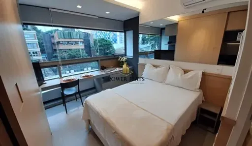 Apartamento com 1 Quarto para alugar, 20m² no Pinheiros, São Paulo