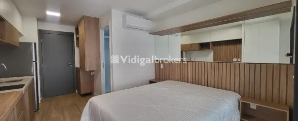 Apartamento com 1 Quarto para alugar, 27m² no Sumaré, São Paulo