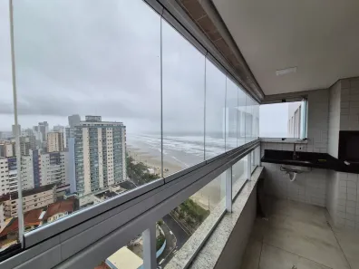 Apartamento com 2 Quartos para alugar, 79m² no Caiçara, Praia Grande