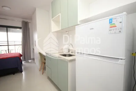 Apartamento com 1 Quarto para alugar, 28m² no Vila Firmiano Pinto, São Paulo