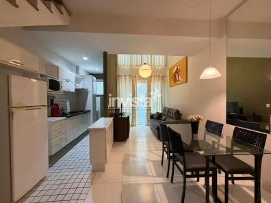 Flat com 1 Quarto para alugar, 69m² no Gonzaga, Santos