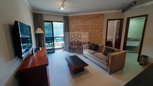 Apartamento com 1 Quarto para alugar, 40m² no Itaim Bibi, São Paulo