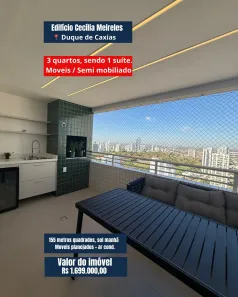 Apartamento com 3 Quartos à venda, 155m² no Duque de Caxias, Cuiabá