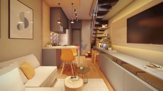 Apartamento com 1 Quarto à venda, 28m² no Novo Mundo, Curitiba