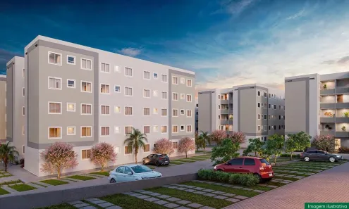 Apartamento com 2 Quartos à venda, 38m² no Boa União (Abrantes), Camaçari