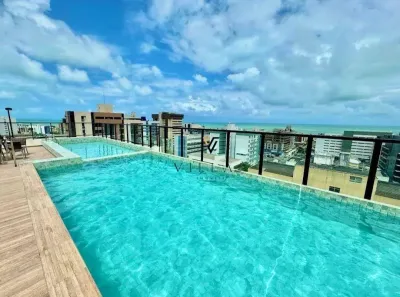 Flat com 1 Quarto à venda, 21m² no Tambaú, João Pessoa