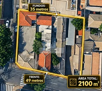 Lote/Terreno à venda, 2100m² no Santo Antônio, São Caetano do Sul