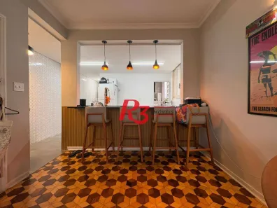 Apartamento com 2 Quartos para alugar, 77m² no Aparecida, Santos