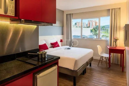 Flat com 1 Quarto à venda, 22m² no Anhangabaú, Jundiaí