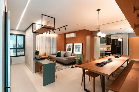 Apartamento com 2 Quartos à venda, 61m² no Vila Rosa, Goiânia