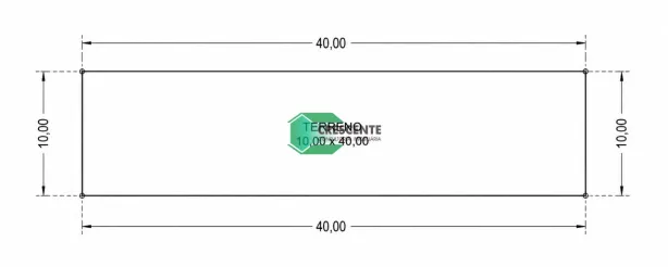 Lote/Terreno para alugar, 400m² no Vila Gilda, Santo André