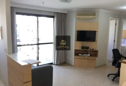 Flat com 1 Quarto para alugar, 50m² no Vila Olímpia, São Paulo