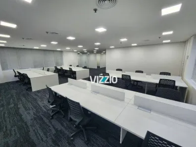 Sala Comercial para alugar, 172m² no Cidade Monções, São Paulo
