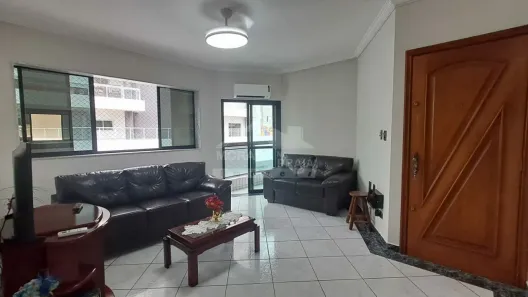 Apartamento com 3 Quartos para alugar, 91m² no Boqueirão, Praia Grande