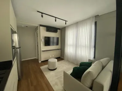 Apartamento com 1 Quarto para alugar, 36m² no Centro, Florianópolis
