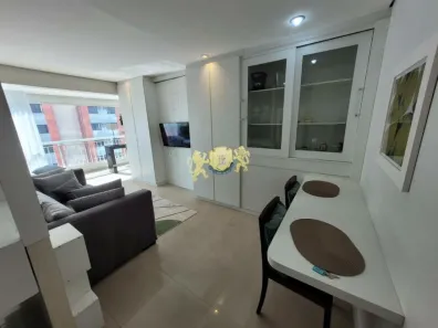 Flat com 1 Quarto para alugar, 53m² no Cidade Monções, São Paulo