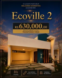 Casa de Condomínio com 3 Quartos à venda, 144m² no Cajupiranga, Parnamirim