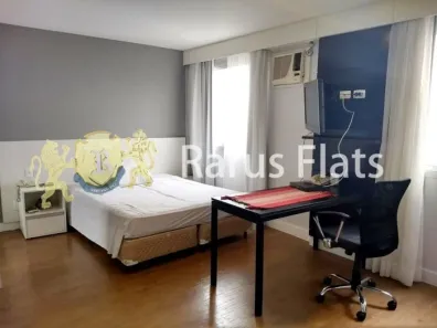 Flat com 1 Quarto para alugar, 28m² no Vila Olímpia, São Paulo