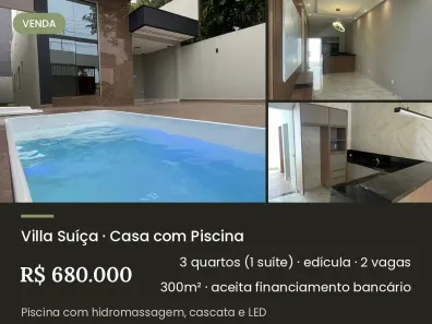 Casa com 3 Quartos à venda, 300m² no Tarumã, Manaus