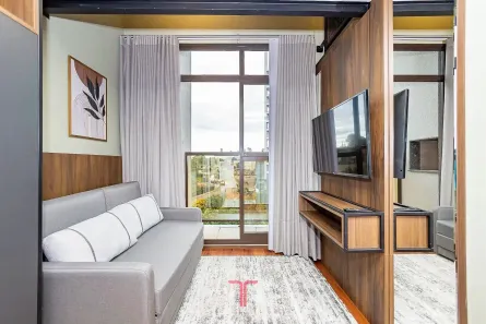 Apartamento com 1 Quarto para alugar, 32m² no Mossunguê, Curitiba
