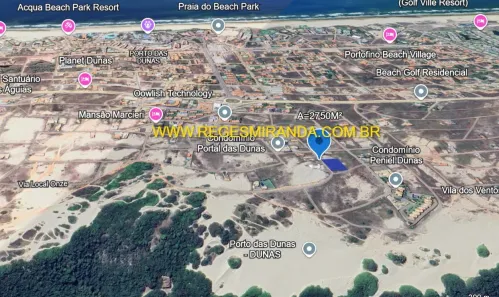 Lote/Terreno à venda, 2750m² no Porto das Dunas, Aquiraz