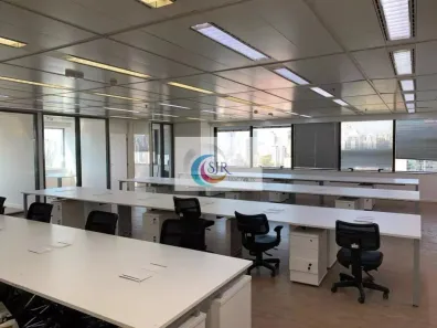 Sala Comercial para alugar, 295m² no Cidade Monções, São Paulo