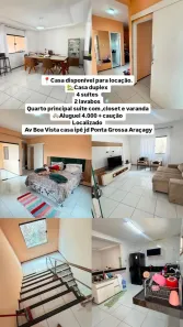 Sobrado com 4 Quartos para alugar, 140m² no Araçagy, São José de Ribamar