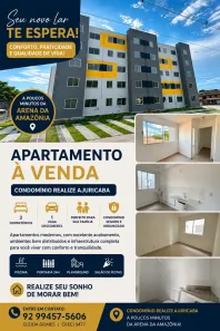 Apartamento com 3 Quartos à venda, 48m² no Da Paz, Manaus