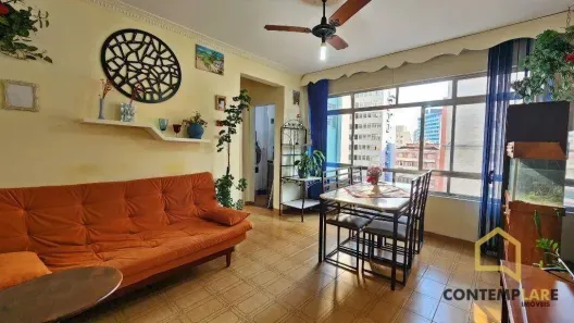 Apartamento com 1 Quarto à venda, 53m² no José Menino, Santos