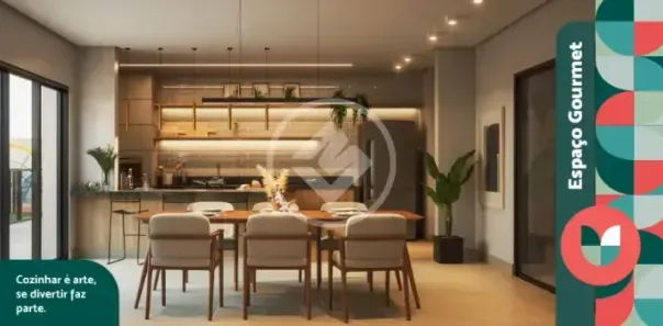 Apartamento com 2 Quartos à venda, 54m² no Vila Rosa, Goiânia