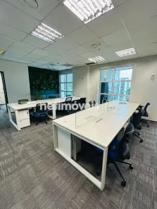 Sala Comercial para alugar, 231m² no Vila São Francisco (Zona Sul), São Paulo