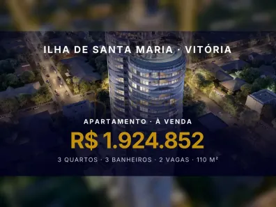 Apartamento com 3 Quartos à venda, 110m² no Ilha de Santa Maria, Vitória